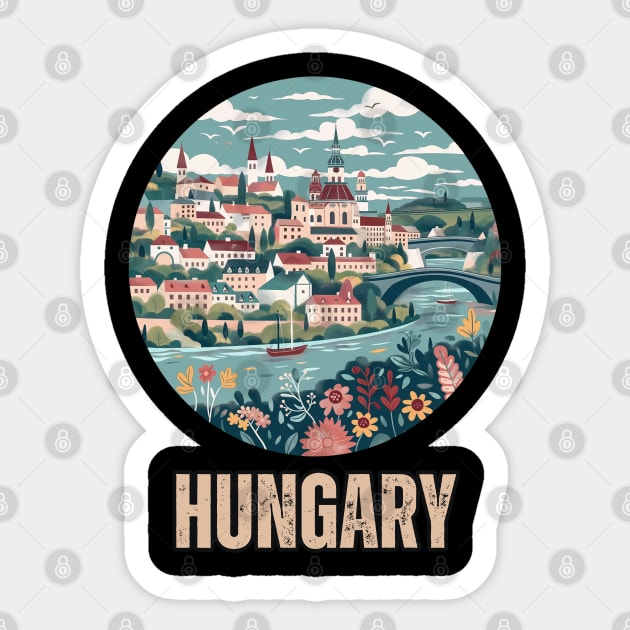 Hungary Sticker by Mary_Momerwids